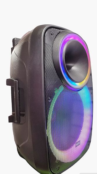 Профессиональная Bluetooth колонкa NDR-A55 15-дюймовая с беспроводным микрофоном 712051 фото