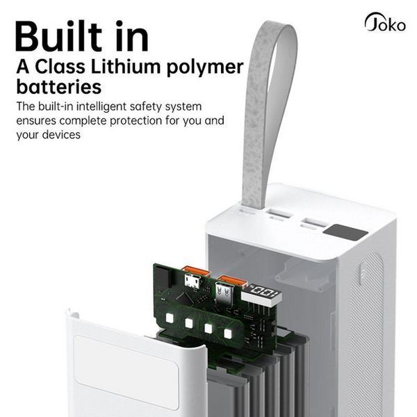 Універсальна зарядна батарея Konfulon Joko J10 50000mAh з 5 портами 22,5W 712079 фото