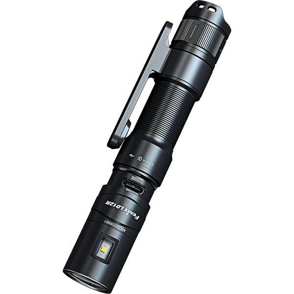 Карманный фонарик Fenix LD12R 600лм Type-C (Черный) 703345 фото