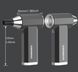 Мини-турбо вентилятор пылесос Crossgun 12V 1500мАч 120000об/мин для чистки ноутбуков (Черный) 703872 фото 5