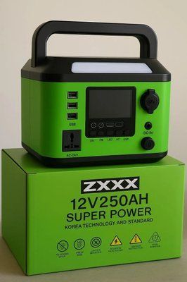 Портативная электростанция ZXX Super Power 500Wh (1000W, 220V) ZXX фото