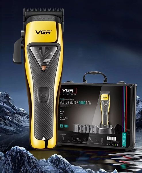 Профессиональная машинка для стрижки VGR V-015 Pro 7Вт 2500 мАч с насадками 718112 фото