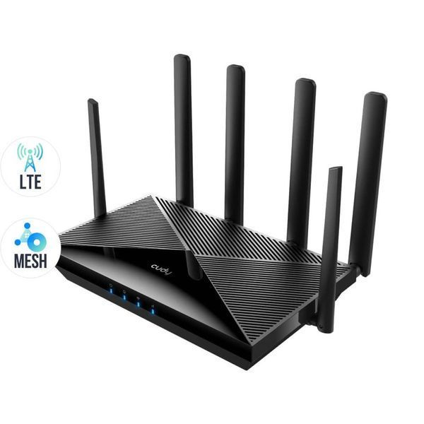 Маршрутизатор дводіапазонний гігабітний Cudy LT700 WiFi 5 Mesh 4G LTE CAT6 АС1200 718893 фото