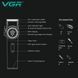 Машинка для стрижки VGR V-001 GGB (10 насадок) 4600 mAh LED дисплей Чорний 718758 фото 4