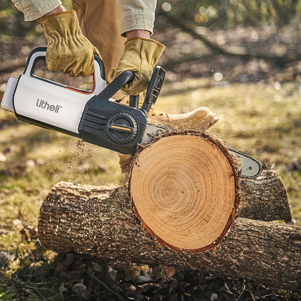 Пила акумуляторна ланцюгова Litheli живлення від павербанку Power Bank Litheli 20000 mAh 45W 2А 718475 фото