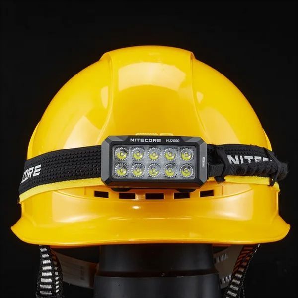 Налобный фонарь Nitecore HU2000 Type-C 2000лм 160м белый + красный свет (10 режимов) 712604 фото