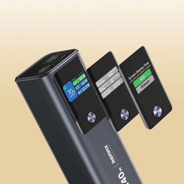 Универсальная мобильная батарея Remax RPP-662 25200mAh QC+PD (22.5W+140W) Синий 712155 фото