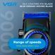 Машинка для стрижки VGR V-001 Blue (10 насадок) 4600 mAh LED дисплей 718759 фото 6