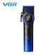 Машинка для стрижки VGR V-001 Blue (10 насадок) 4600 mAh LED дисплей 718759 фото 2