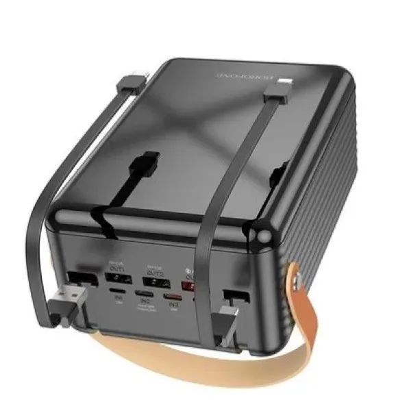 Универсальная зарядная батарея Borofone BJ32 80000mAh Terra 22.5W+PD20W (Черный) 712276 фото