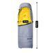 Спальный мешок с натуральным пухом Naturehike CW700 CNK2450WS048 Желто-серый М 7189381 фото 2