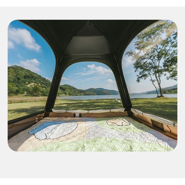 Намет тримісний автоматичний Naturehike Ango CNK2550WS010 L (Сірий) 7189421 фото