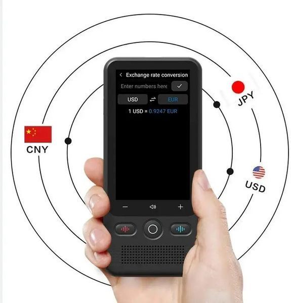 Голосовий перекладач AI Translator T18 Wi-Fi Bluetooth (138 мов) 1400 мАг 718038 фото