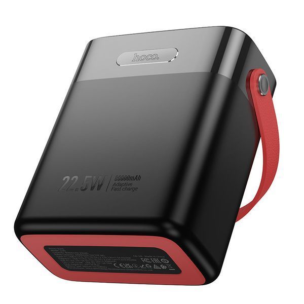Павербанк зі швидкою зарядкою 22.5W 80000mAh HOCO J143 |2Type-C, 3USB| Чорний 12945 фото