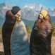 Спальний мішок із натуральним пухом Naturehike Snowbird CNK2550WS014 400 г L Темно-коричневий 7189571 фото 3