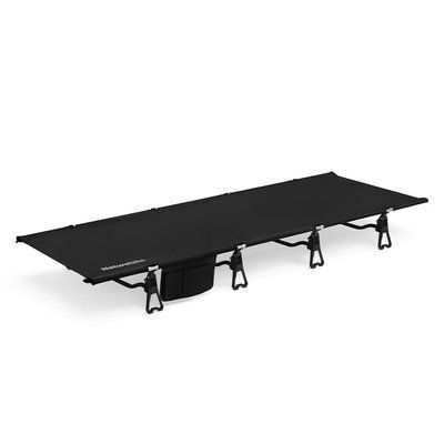Ліжко туристичне складане Naturehike XJC08 CNK2550WS020 (поліестер + алюміній) Чорний 718971 фото