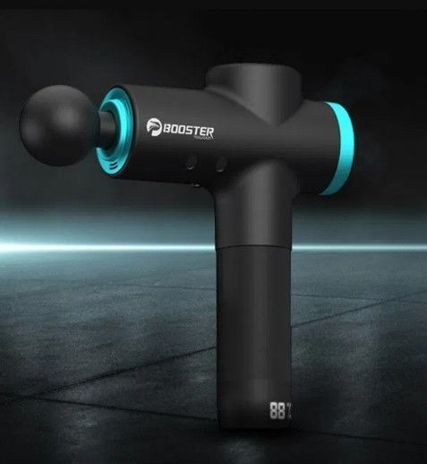 Перкусійний масажер тригерних точок Booster М2 type-C 12V Massage Gun 2500 маг 20455 фото