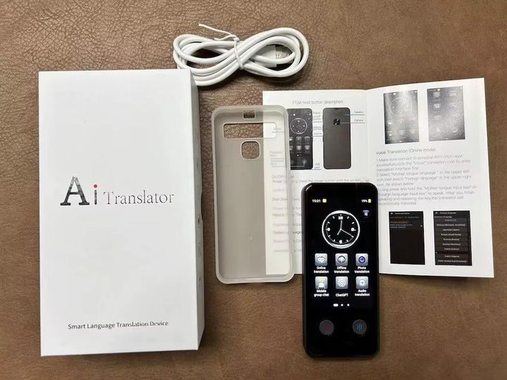 Голосовой электронный переводчик AI Translator F13b Wi-Fi (140 языков) 718043 фото
