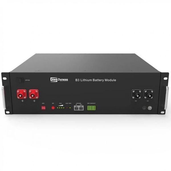 LiFePO4 акумулятор Dyness B3 3,6 кВт 48V/75Ah для системи енергозабезпечення будинку, квартири 17069 фото
