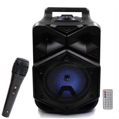 Портативная Bluetooth колонка чемодан BT-1778 (Черный) 900354 фото