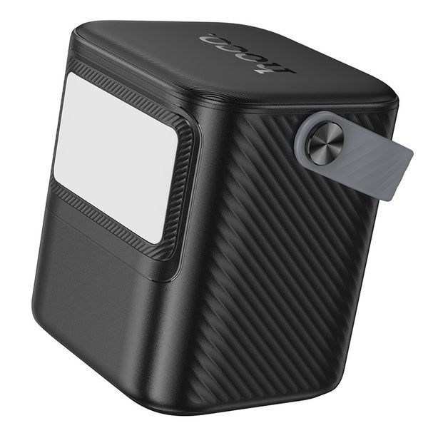 Павербанк зі швидкою зарядкою 22.5W 80000mAh та ліхтарем HOCO J152 |2Type-C, 4USB| Чорний 13326 фото