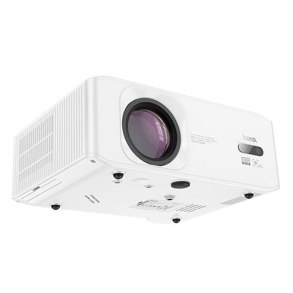 Безпровідний WiFi/Bluetooth проектор HOCO DT3 |1920*1080P| Білий 11707 фото