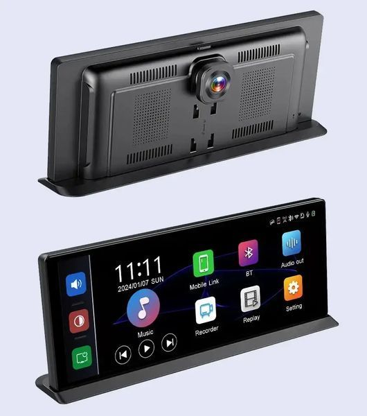 Автомобильный монитоp DVR T132 12.3'' Auto CarPlay (1 камера) Wi-Fi Bluetooth FM 712961 фото