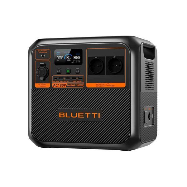 Портативная зарядная электростанция BLUETTI AC180P V2 LiFePO4 с мощностью 1800 W 9951456 фото