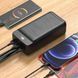 Павербанк PowerBank с быстрой зарядкой и фонарем XO PR160 80000mAh |3USB/Type-C, QC22.5W+PD20W| Черный 10912 фото 6