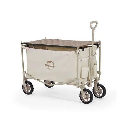 Тележка складная ТС07 Naturehike CNH22JU014 146л (Бежевая) 703628 фото