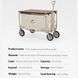 Тележка складная ТС07 Naturehike CNH22JU014 146л (Бежевая) 703628 фото 2