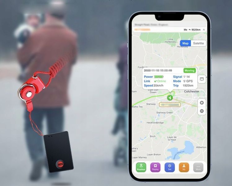 GPS трекер Sinotrack ST904 + подслушивание + SOS 15 дней 1200mAh APP 712471 фото