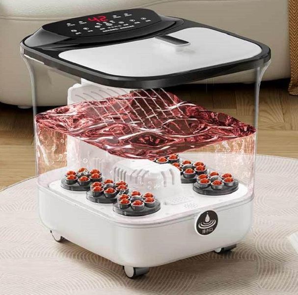 Ванна гидромассажная для ног и ступней Nanjiren NJR-818K с роликовым массажем и подогревом 718376 фото