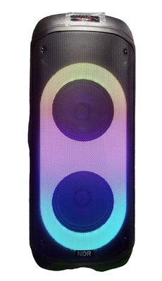 Портативная мощная беспроводная колонка NDR-810 6000Вт с подсветкой 712045 фото