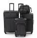 Набор дорожных чемоданов текстиль 3шт + сумка и органайзер TAG R30948-Grey R30948-Grey фото 2