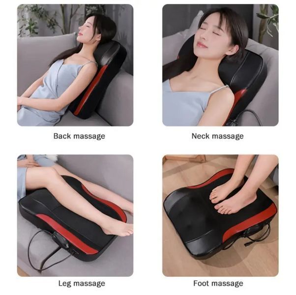 Масажна подушка Shiatsu-168 для шиї, спини, попереку та тіла 718128 фото